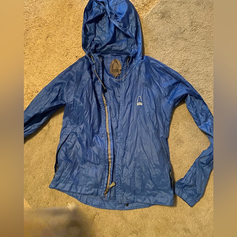 Sierra Designs Blue Hooded Women's Jacket